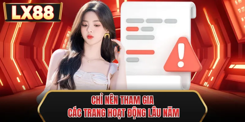 chi nen tham gia cac trang hoat dong lau nam